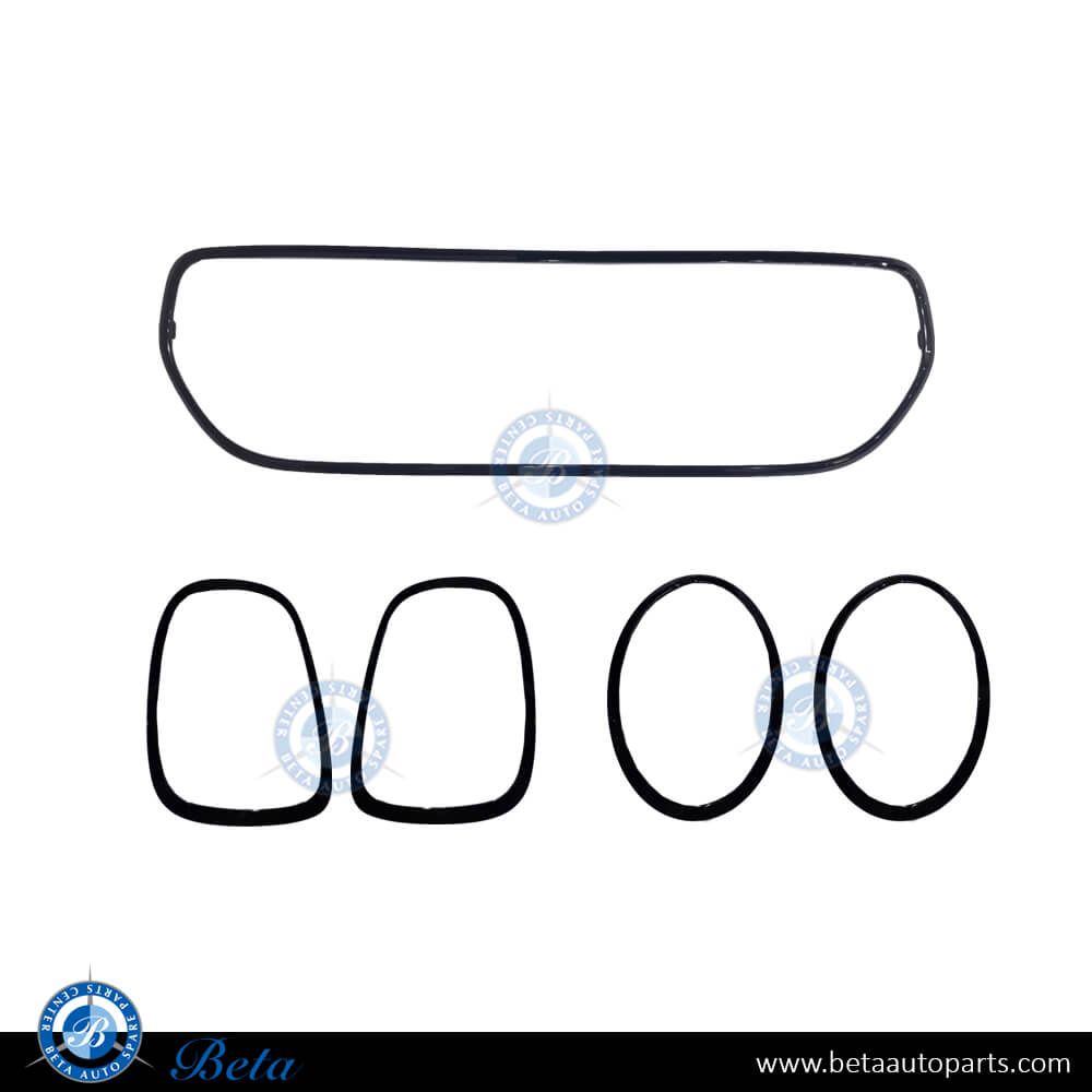 Moulding Trim Kit Black Color for Mini Hatch F55/F56/F57 2021-Up models, Part Number 51119450552/51119450791/51119450798/51119450495/51119450496 Moulding Trim Kit Black Color for Mini Hatch F55/F56/F57 2021-Up models, Part Number 51119450552/51119450791/51119450798/51119450495/51119450496
